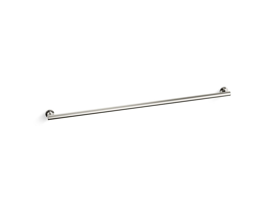 KOHLER K-11897 Purist 48" grab bar, vibrant polished nickel