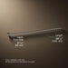 3/4 view of product with dimensions