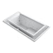 KOHLER K-1189-C1 sok 63" x 31-1/2" drop-in Effervescence bath with chromatherapy and left-hand drain, white