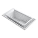 KOHLER K-1189-RE sok 63" x 31-1/2" drop-in Effervescence bath with left-hand drain, white