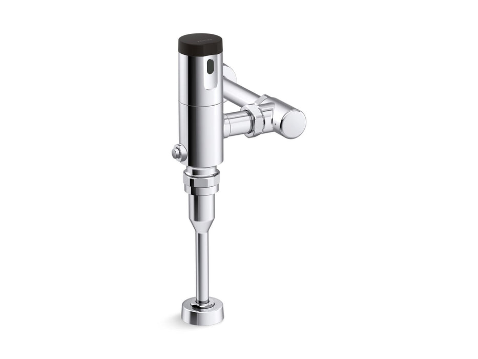 KOHLER K-11UH00D20 Mach Flex Touchless urinal flushometer, Cortex-compatible, DC-powered, 0.125 gpf, polished chrome