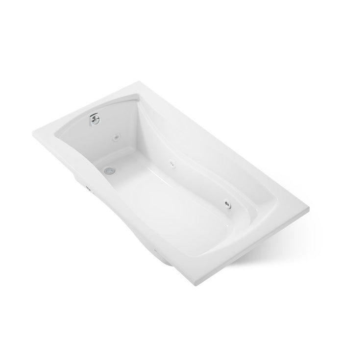 KOHLER K-1224-CB Mariposa 66" x 35-7/8" drop-in whirlpool bath