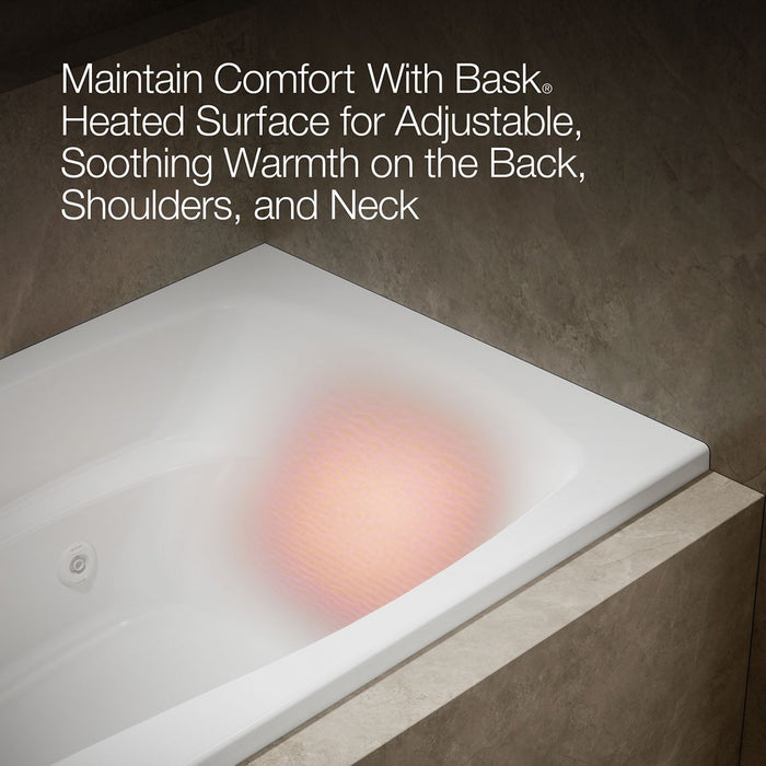 KOHLER K-1224-L Mariposa 66" x 36" alcove whirlpool, left drain, white - view 5