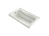 KOHLER K-1224-LH Mariposa 66" x 36" alcove heated whirlpool, left drain, dune