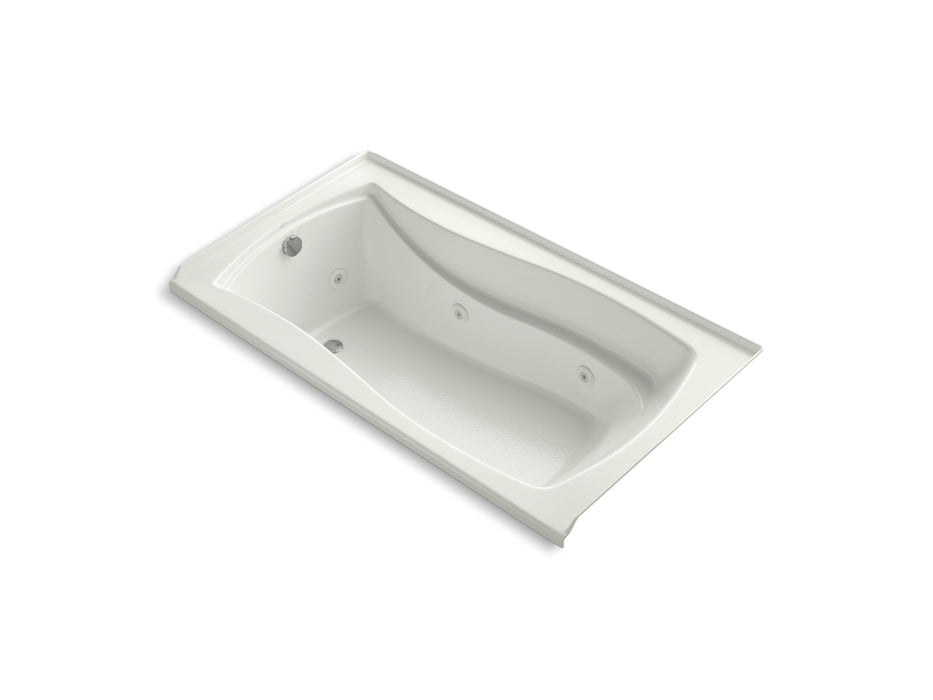 KOHLER K-1224-LH Mariposa 66" x 36" alcove heated whirlpool, left drain, dune
