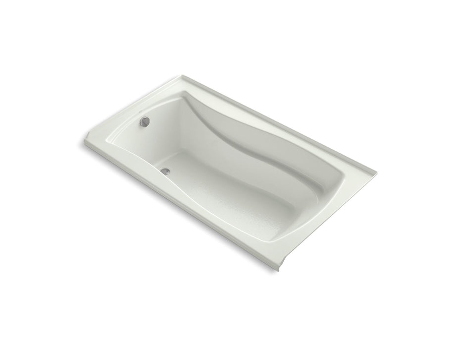 KOHLER K-1229-LW Mariposa 66" x 36" alcove bath with Bask heated surface, left drain, dune