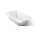 KOHLER K-1239-GHLF Mariposa 60" x 36" alcove Heated BubbleMassage air bath, left drain, white