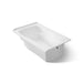 KOHLER K-1239-GHRF Mariposa 60" x 36" alcove Heated BubbleMassage air bath, right drain, white
