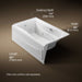 KOHLER K-1239-LA Mariposa 60" x 36" alcove whirlpool, left drain, white - view 4