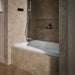 KOHLER K-1239-LH Mariposa 60" x 36" alcove heated whirlpool, left drain and heater, white - view 3