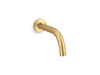 KOHLER K-123MT16-SANA Components Touchless wall-mount lavatory faucet with Kinesis sensor technology, Tube design,...