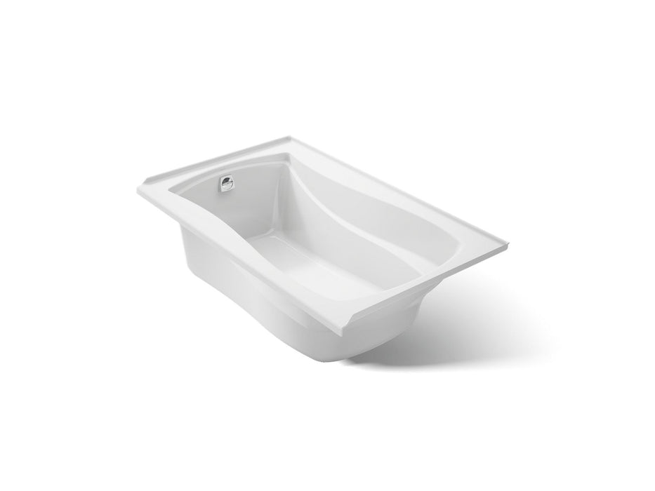 KOHLER K-1242-L Mariposa 60" x 36" alcove bath, left drain, white
