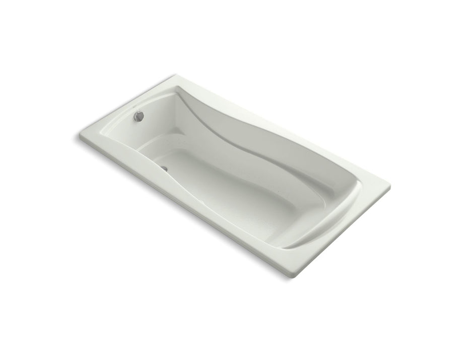 KOHLER K-1257-GHW Mariposa 72-1/4" x 36-1/4" drop-in Heated BubbleMassage air bath with Bask heated surface, dune