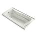 KOHLER K-1257-L Mariposa 72" x 36" alcove whirlpool bath, left drain, dune