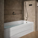 KOHLER K-1257-RA Mariposa 72" x 36" alcove whirlpool bath, right drain, white - view 3