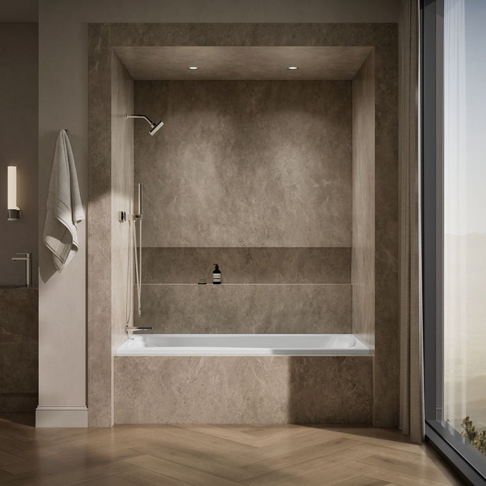 KOHLER K-1259-L Mariposa 72" x 36" alcove bath, left drain
