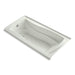 KOHLER K-1259-LW Mariposa 72" x 36" alcove bath with Bask heated surface, left drain, dune