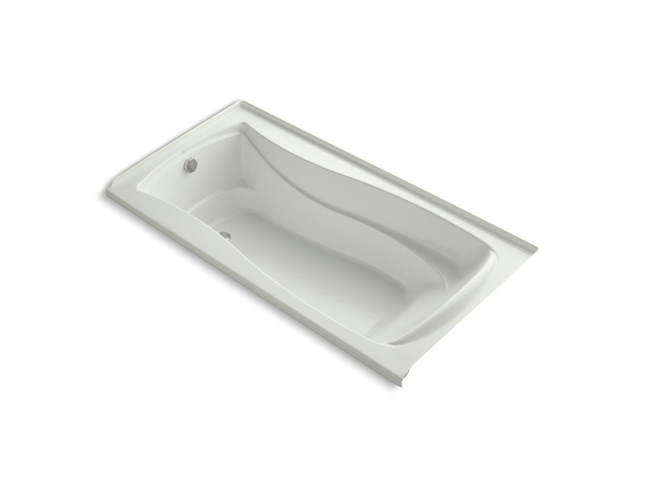 KOHLER K-1259-LW Mariposa 72" x 36" alcove bath with Bask heated surface, left drain, dune