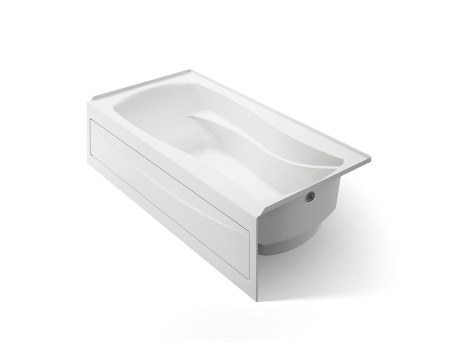 KOHLER K-1259-RA Mariposa 72" x 36" alcove bath, right drain, white