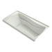 KOHLER K-1259-RW Mariposa 72" x 36" alcove bath with Bask heated surface, right drain, dune