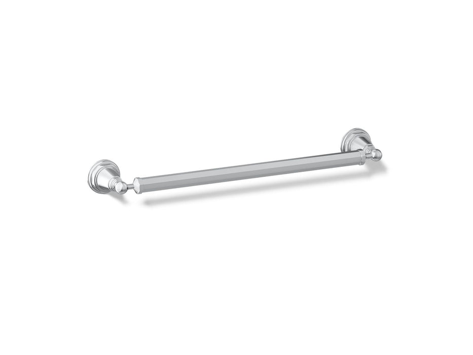 KOHLER K-13108 Pinstripe 18" towel bar