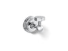 KOHLER K-13113 Pinstripe Robe hook, polished chrome