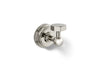 KOHLER K-13113 Pinstripe Robe hook, vibrant polished nickel