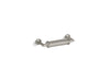 KOHLER K-13125 Pinstripe 3" cabinet pull, vibrant brushed nickel