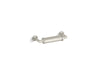 KOHLER K-13125 Pinstripe 3" cabinet pull, vibrant polished nickel