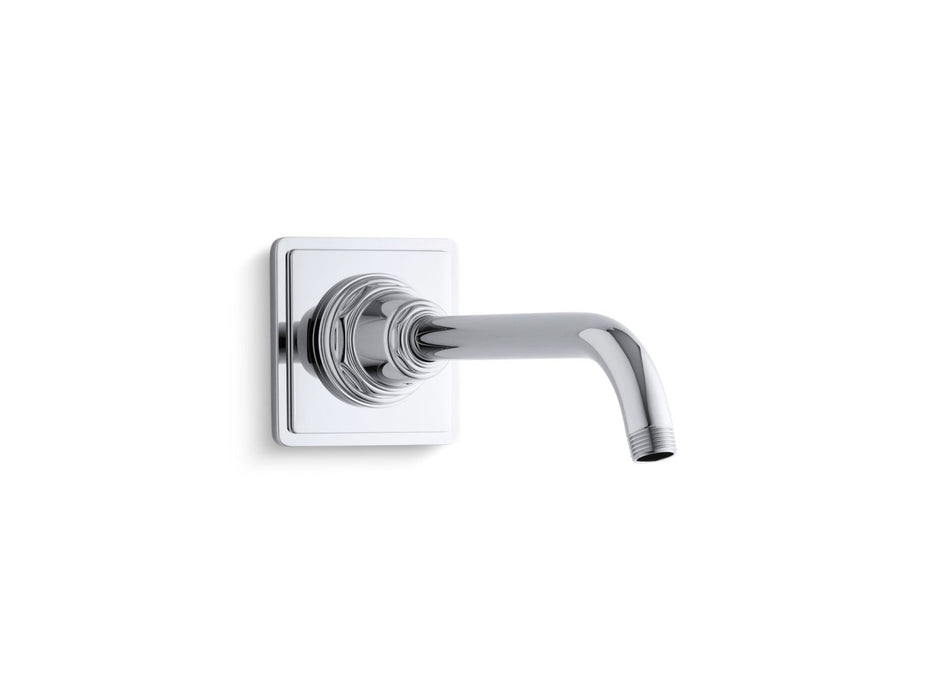 KOHLER K-13136 Pinstripe Shower arm and flange, polished chrome