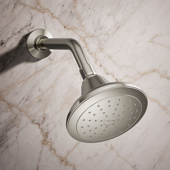 KOHLER K-13137-AK Pinstripe Single-function showerhead, 2.5 gpm, vibrant polished nickel - view 5
