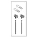 KOHLER K-1336307 Fixation Kit