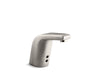 KOHLER K-13463 Sculpted Touchless single-hole lavatory faucet with Insight sensor technology, AC-powered, 0.5 gpm,...