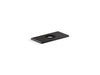 KOHLER K-13478-B 4" escutcheon plate for Insight and Kinesis faucet, matte black