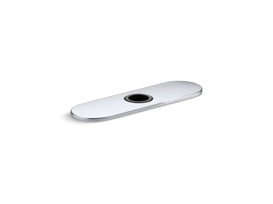 KOHLER K-13479-A 8" escutcheon plate for Insight and Kinesis faucet, polished chrome