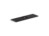 KOHLER K-13479-B 8" escutcheon plate for Insight and Kinesis faucet, matte black