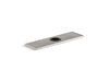 KOHLER K-13479-B 8" escutcheon plate for Insight and Kinesis faucet, vibrant stainless