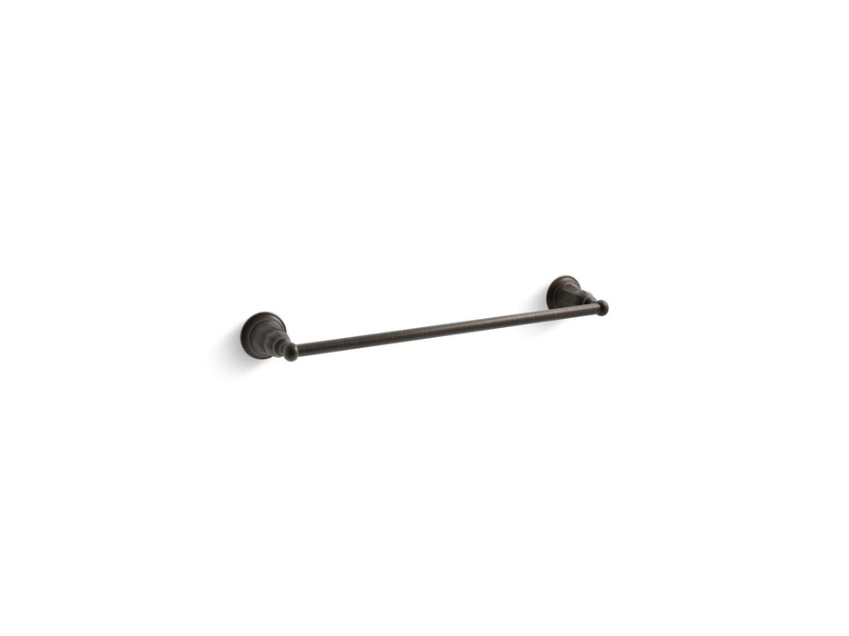 KOHLER K-13500 Kelston 18" towel bar, oil rubbed bronze
