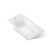KOHLER K-1357 Devonshire 60" x 32" drop-in whirlpool bath, white