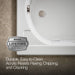 KOHLER K-1357 Devonshire 60" x 32" drop-in whirlpool bath, white - view 4