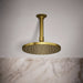 KOHLER K-13688 Contemporary Round 8" single-function rainhead, 2.5 gpm, vibrant brushed moderne brass - view 5