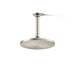KOHLER K-13688 Contemporary Round 8" single-function rainhead, 2.5 gpm, vibrant brushed nickel - view 4