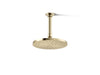 KOHLER K-13688-G Contemporary Round 8" single-function rainhead, 1.75 gpm, vibrant french gold