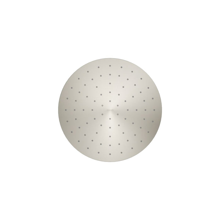 KOHLER K-13689 Contemporary Round 10" single-function rainhead, 2.5 gpm, vibrant polished nickel - view 4