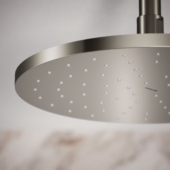 KOHLER K-13689 Contemporary Round 10" single-function rainhead, 2.5 gpm, vibrant polished nickel - view 5
