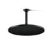 KOHLER K-13690 Contemporary Round 12" single-function rainhead, 2.5 gpm, matte black