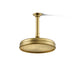KOHLER K-13692-G 8" rainhead, 1.75 gpm, vibrant brushed moderne brass - view 4