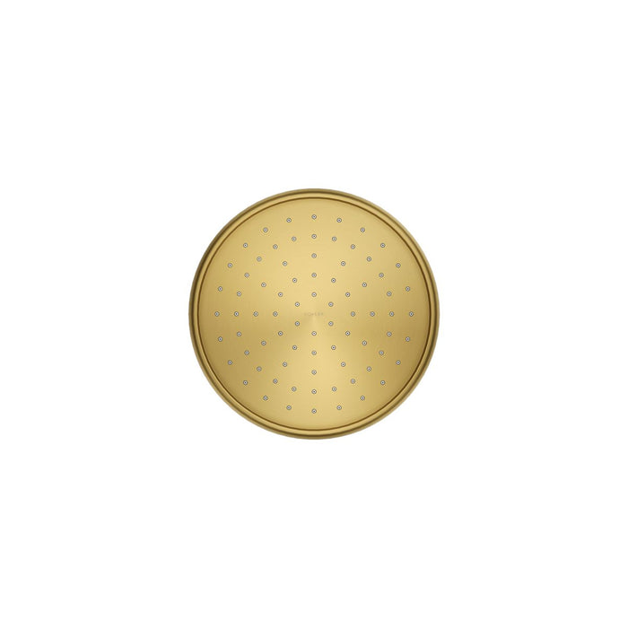 KOHLER K-13692-G 8" rainhead, 1.75 gpm, vibrant brushed moderne brass - view 5