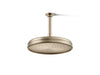 KOHLER K-13693 Traditional 10" single-function rainhead, 2.5 gpm, vibrant brushed bronze