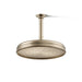 KOHLER K-13693 Traditional 10" single-function rainhead, 2.5 gpm, vibrant brushed bronze - view 3